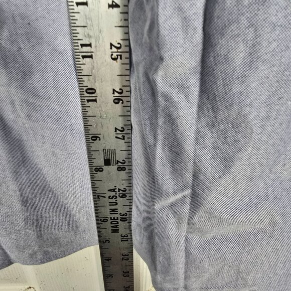 Brooks Brothers Button Down Dress Shirt Large‎ Men's Blue Long Sleeve - Picture 8 of 8